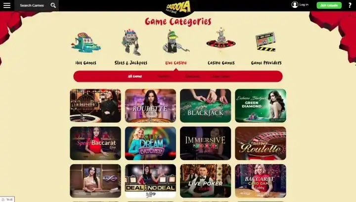 Casoola casino review section 4